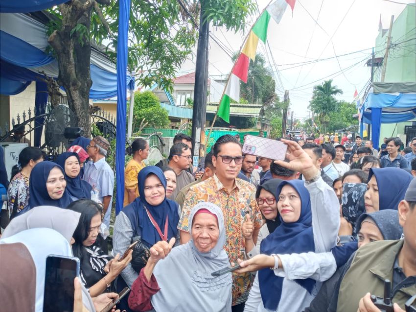 Rico Waas Sapa Warga Sidorejo Hilir, Penuh Kehangatan dan Sejarah