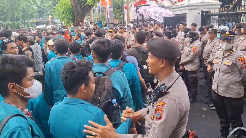 Aksi Berlangsung Damai Anggota Dewan Makin tak Nampak Batang Hidungnya