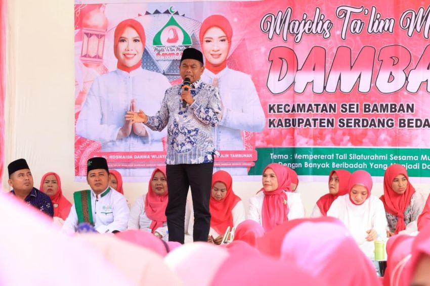 Bupati Sergai Bahagia Ada MTMD Di Tengah Masyarakat