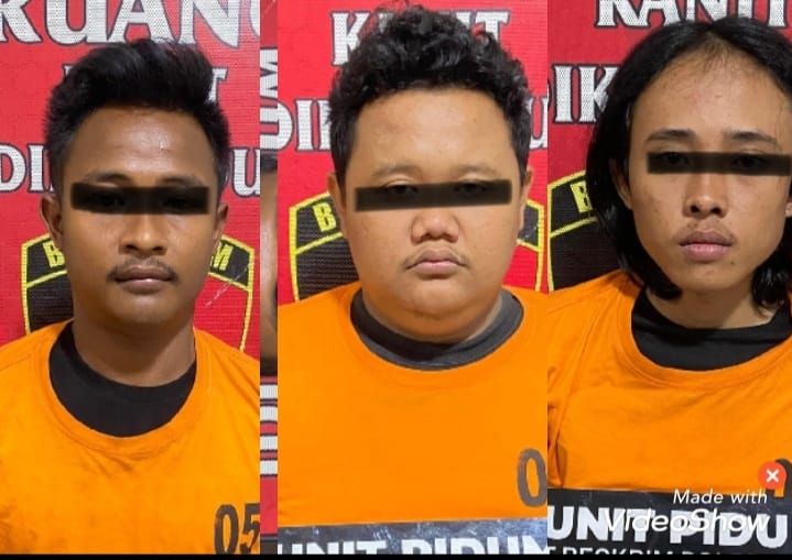 3 Pemuda Pelaku Penganiayaan Pakai Celurit Diciduk