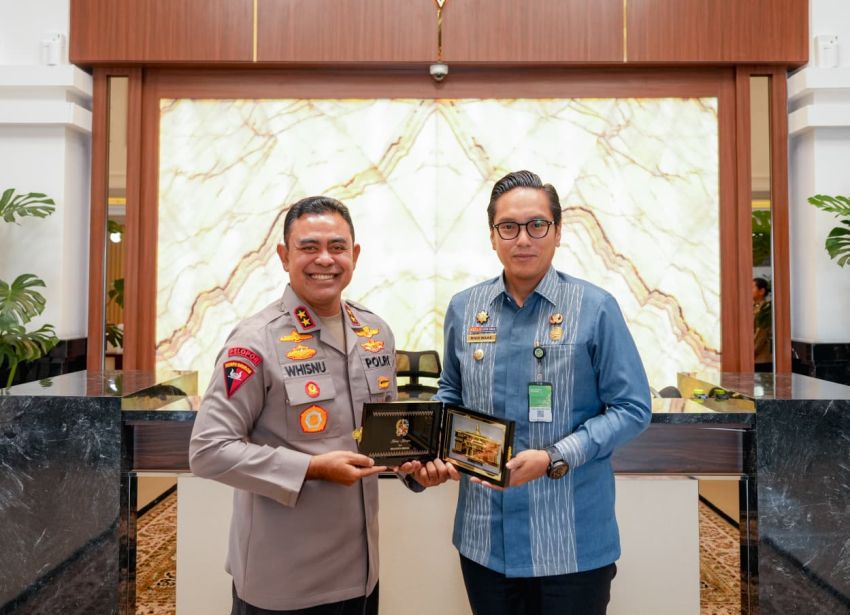 Wali Kota Medan Rico Waas Silaturahmi dengan Kapolda Sumut, Bahas Kamtibmas di Belawan dan Pungli Parkir