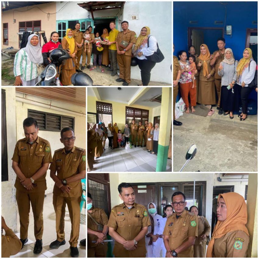Plt Camat Medan Johor Gunawan Perangin Angin Pimpin Aksi Intervensi Anak Stunting