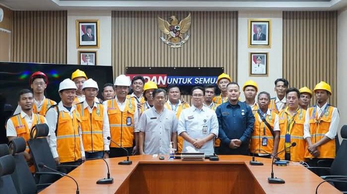Apel Gabungan SDABMBK, Gibson Panjaitan Menekankan Profesional Dalam Menjalankan Tugas