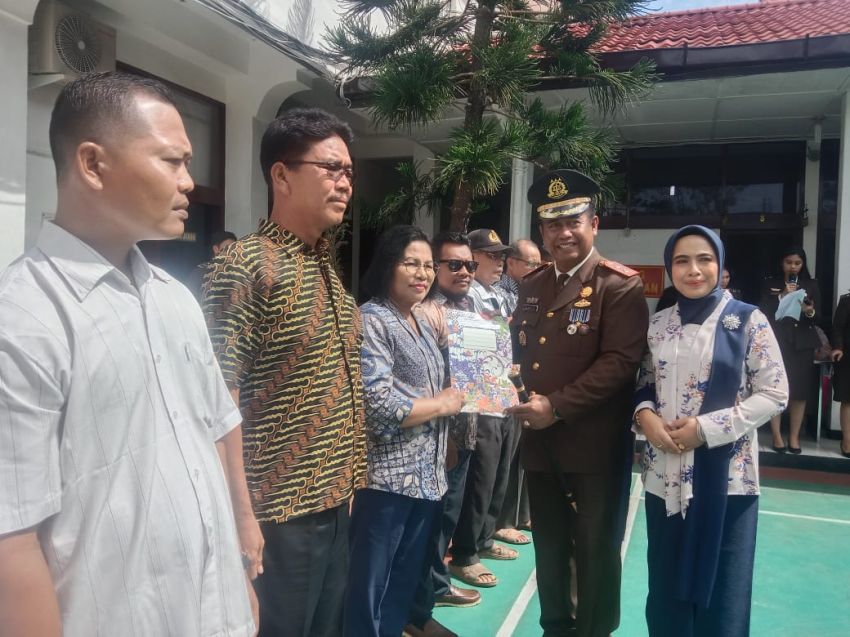 Kejari Asahan Peringati HUT ke-80, plus P 21 Kasus Tersangka Manager BRI Cab Kisaran