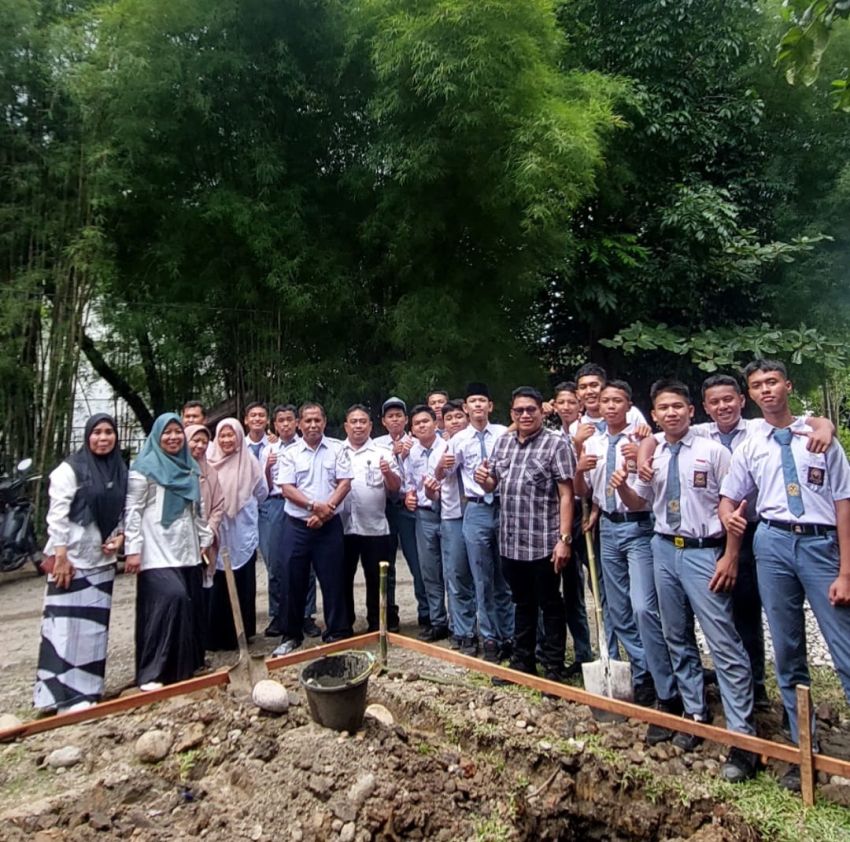 Peletakan Batu Pertama Revitalisasi Gedung SMAN 2 Medan, Didukung Penuh Pemerintah Pusat dan Gubernur Sumut