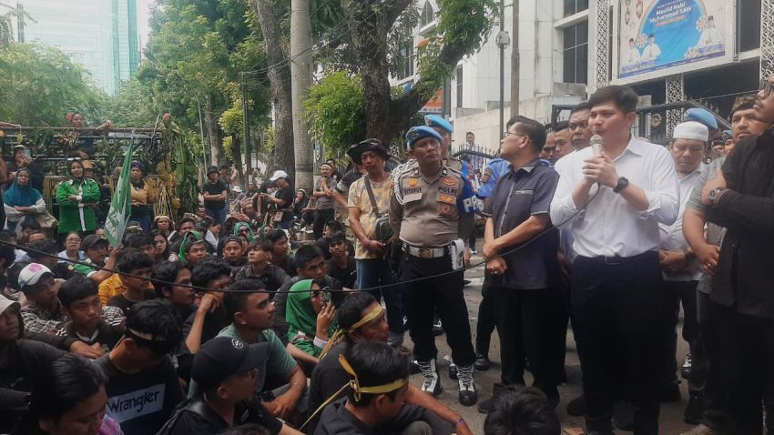 Akhirnya Massa Unjuk Rasa Diterima Fraksi PAN