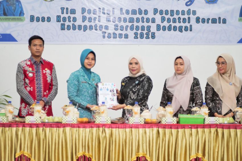 Penilaian Posyandu Sergai 2025, Ny Rosmaida Darma Wijaya: Bukan Sekadar Lomba, Tapi Wujud Kepedulian