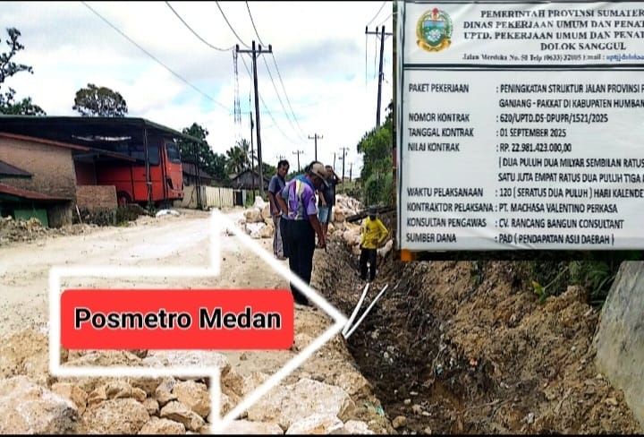 Akibat Perbaikan Jalan Onan Ganjang-Pakkat, Pelanggan Air Minum Holbung Kesulitan Air Bersih