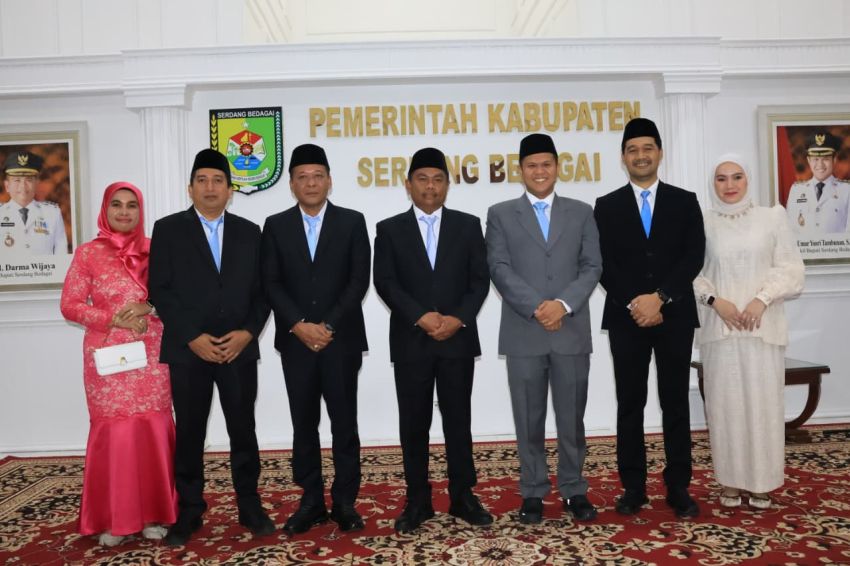 Rombak Birokrasi! Bupati Darma Wijaya Lantik 47 Pejabat Baru Sergai untuk Peningkatan Kinerja