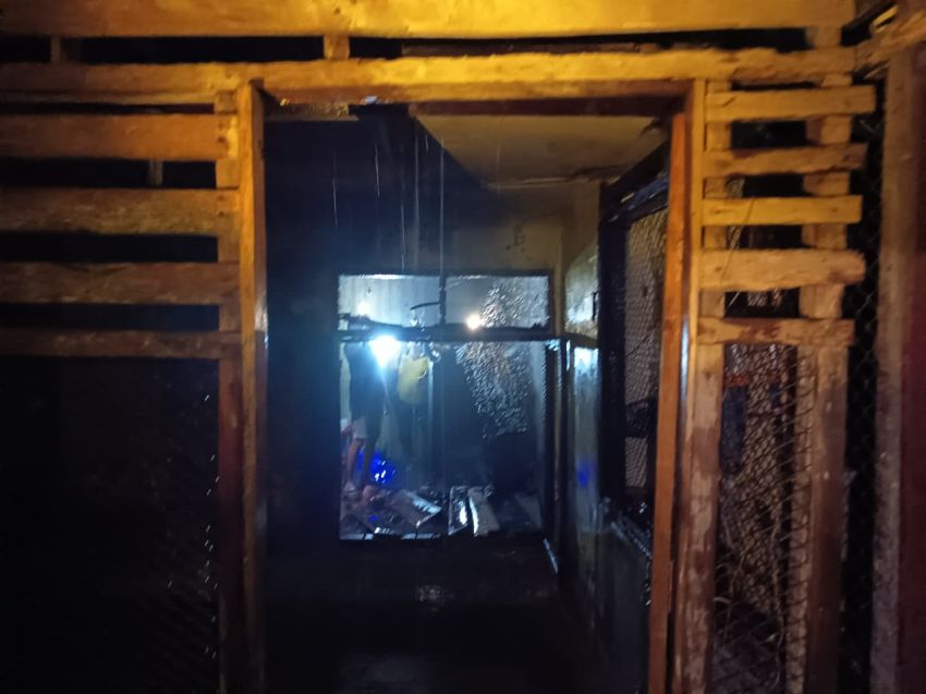 Rumah Dinas Lapas Kelas IIB Tanjungbalai Terbakar