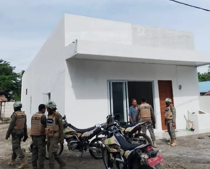 Satpol PP Medan Tindak Cepat Bangunan Tanpa Plang PBG di Sari Rejo