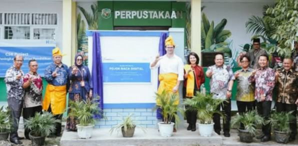 Pemko Medan Dukung Tranformasi Digital Pendidikan Lewat Peresmian Pojok Baca di SMP Negeri 24 Medan