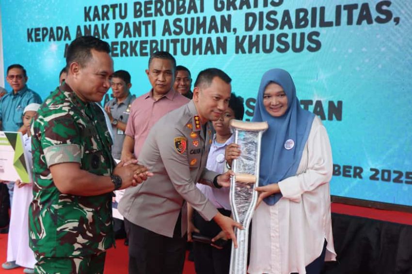 Hadiri Peluncuran Kesehatan Gratis, Kapolrestabes Medan Apresiasi Program Pangdam I/BB
