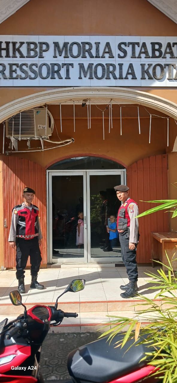 Samapta Polres Langkat Gencar Laksanakan Patroli Presisi Blue Light