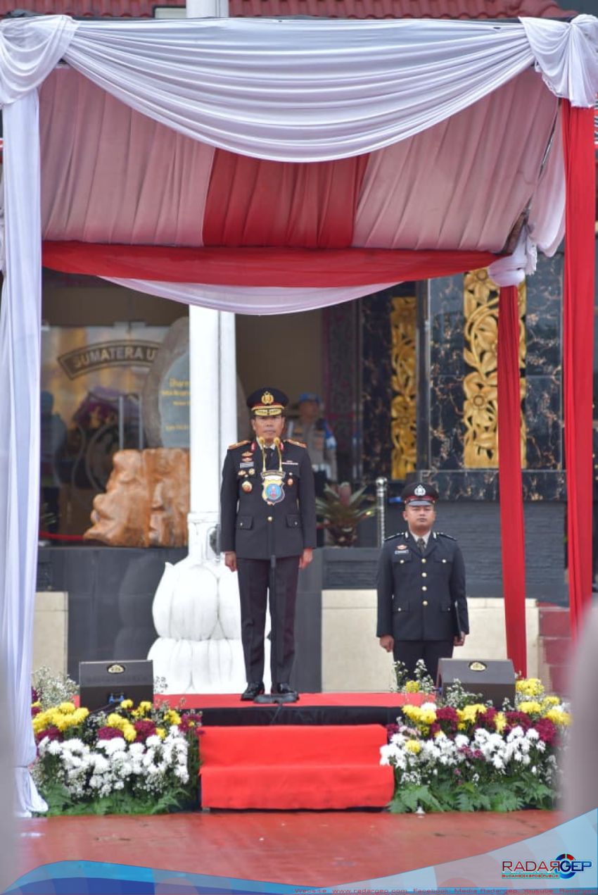 Wakapolda Pimpin  Upacara Hari Kesaktian Pancasila