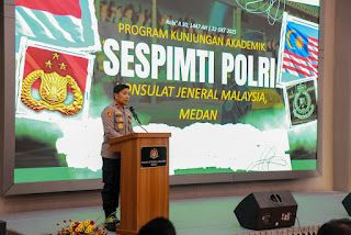 Polda Sumut dan Konsulat Jenderal Malaysia Perkuat Sinergi Keamanan Lewat Program Lawatan Akademik Sespimti Polri