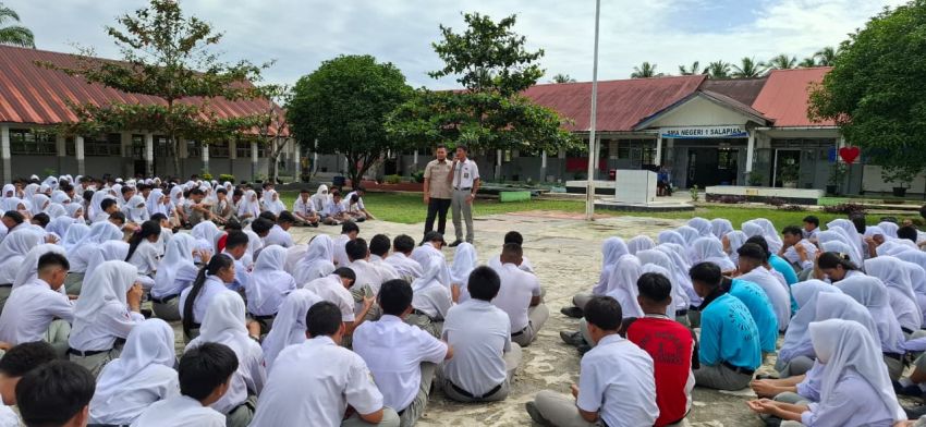 Densus 88 Tanamkan Wawasan Kebangsaan ke Generasi Muda Langkat Guna  Cegah Intoleransi dan Radikalisme