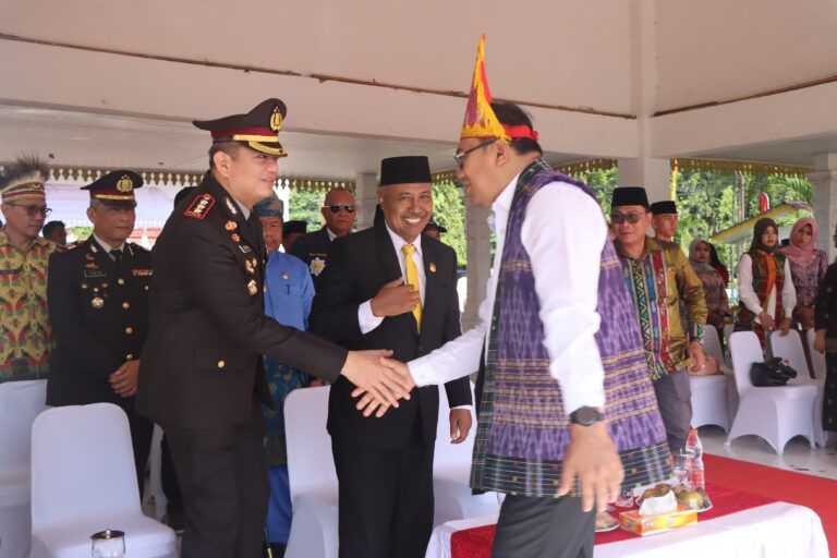 Kapolresta Deli Serdang Hadiri Upacara Peringatan Hari Sumpah Pemuda ke &ndash; 97 di Alun- alun Pemkab Deli Serdang