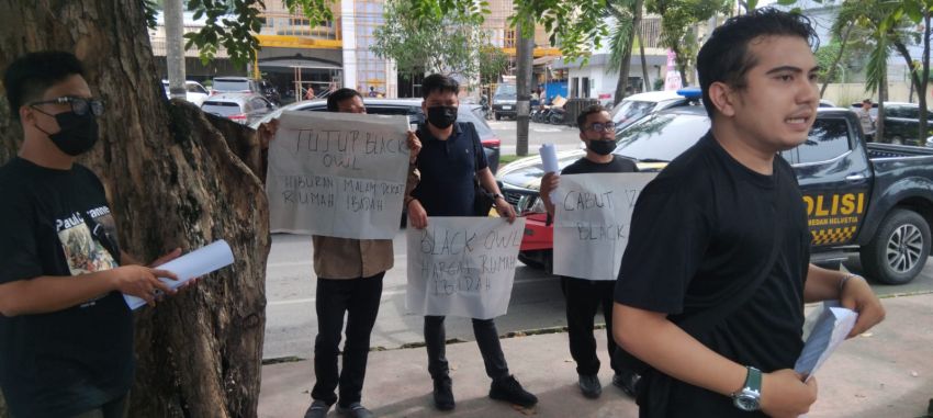 Aksi Panas di Medan! Black Owl Diduga Langgar Izin Usaha