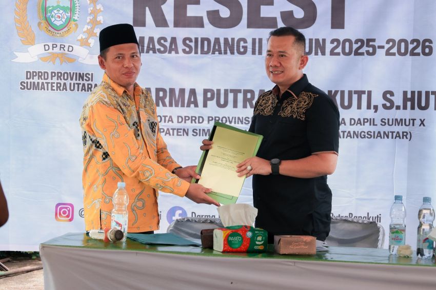 Darma Putra Rangkuti Gelar Reses I Masa Sidang 2025–2026 di Simalungun