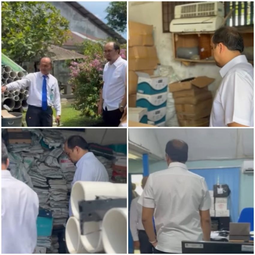 Direktur Utama Perumda Tirtanadi Tinjau Kantor Cabang Diski, Pastikan Pelayanan Optimal