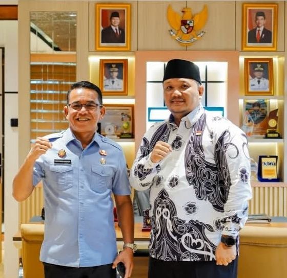 Zakiyuddin Harahap Terima Kunjungan Kerja Wakil Wali Kota Bengkulu