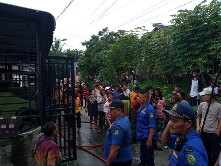Rumah Rizal Manurung Terbakar, Diduga Korsleting Listrik