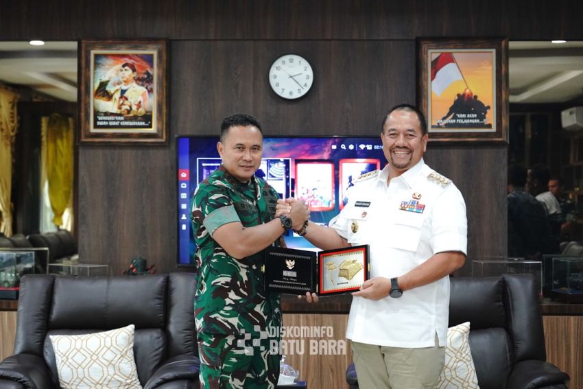Bupati Batu Bara dan Pangdam I/BB Bahas Kerja Sama Strategis untuk Pembangunan Daerah