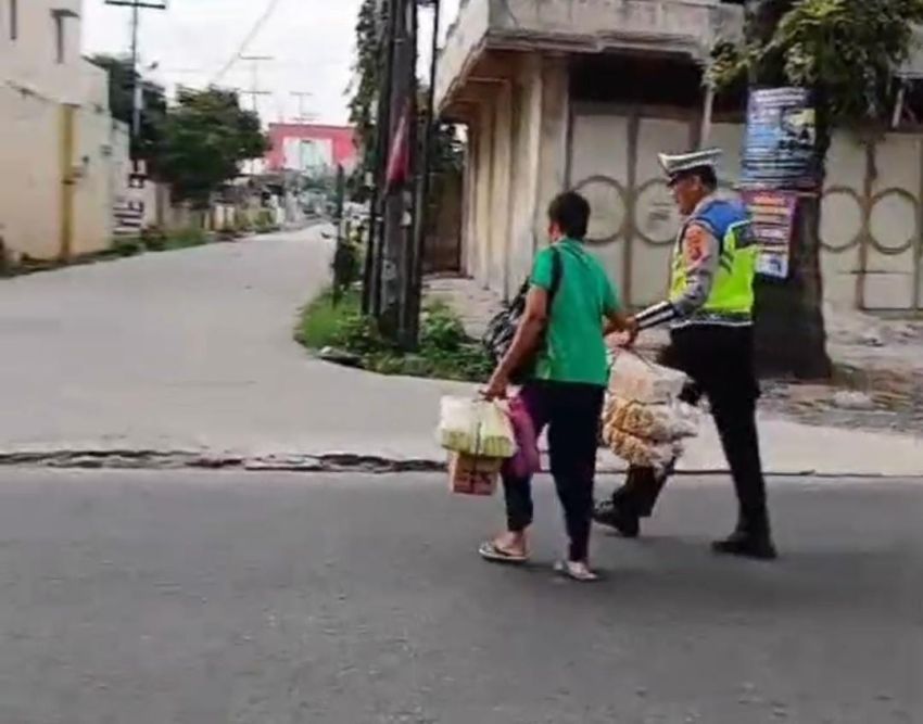Polantas  Polres Simalungun Hadirkan Rasa Aman di Jalan untuk Masyarakat