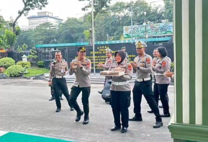 Polrestabes Medan Beri Kejutan HUT TNI ke-80, Wujud Sinergi TNI-Polri