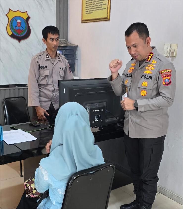 Program Ngantor di Polsek, Kapolrestabes Medan Tekankan Personel Tidak Buat Kesalahan dan Percepat Dumas