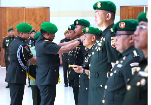 Kodam I/BB Gelar Tradisi Korps dan Sertijab Sejumlah Pejabat Utama