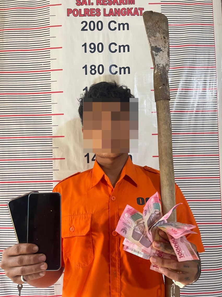 Kurang dari 24 Jam Polsek Bahorok Amankan Pencurian dengan Pemberatan