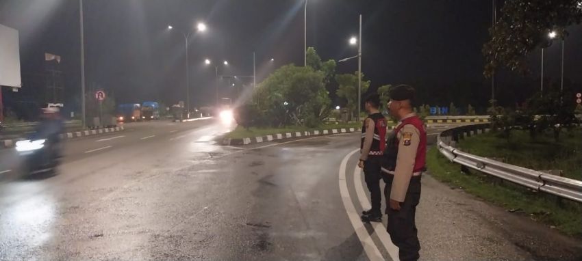 Sat Samapta Polres Langkat Laksanakan Patroli Malam