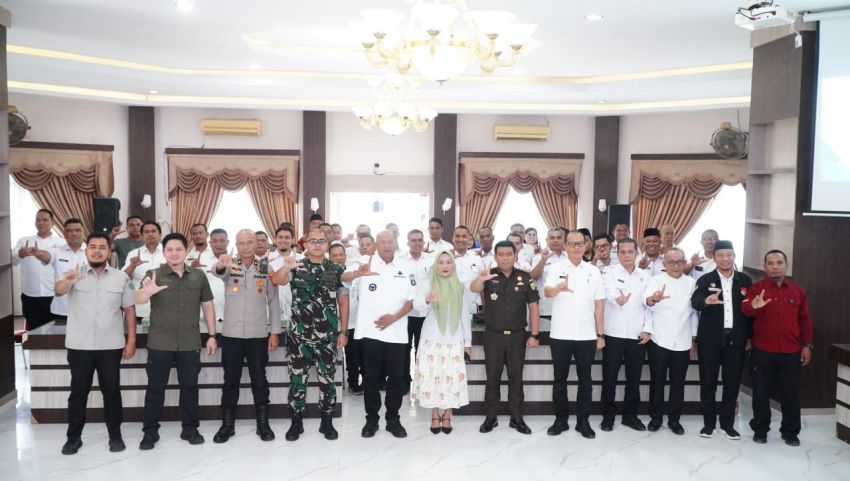 Syah Afandin Pimpin Rapat Forkopimda Bahas Isu Strategis dan Kewaspadaan Dini