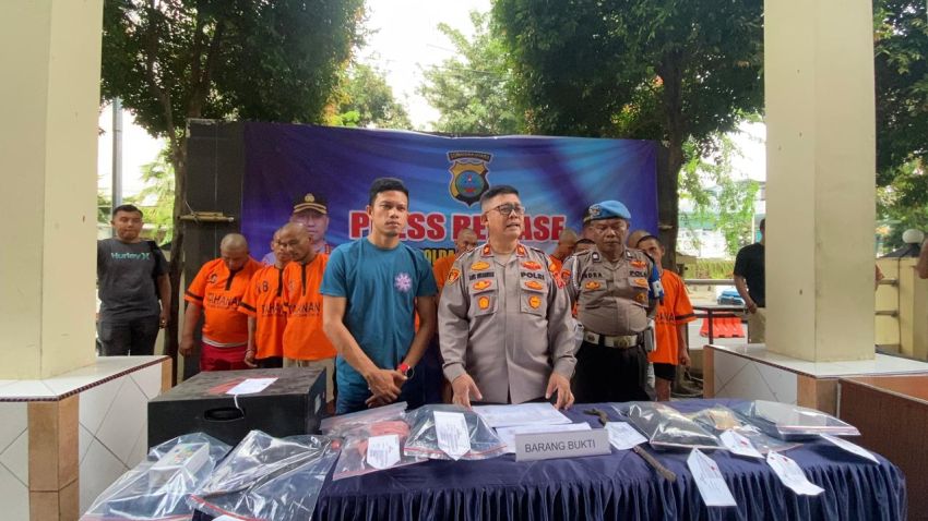 Polsek Medan Timur Tangkap 12 Pelaku dari 10 Kasus Kejahatan