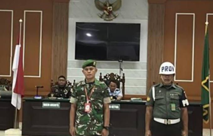 Keterangan Saksi Kuatkan Dakwaan, Babinsa Riza Fahlivi Akhirnya Divonis 10 Bulan
