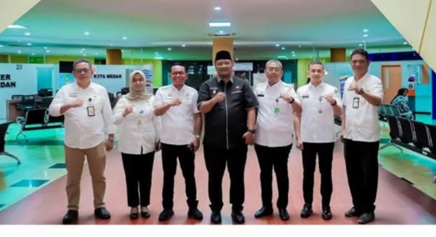 Wakil Wali Kota Bengkulu Puji Kelengkapan Layanan di  MPP Medan