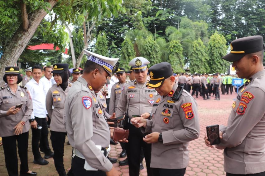 Mendadak Polres Langkat Gaktibplin Terhadap Anggotanya