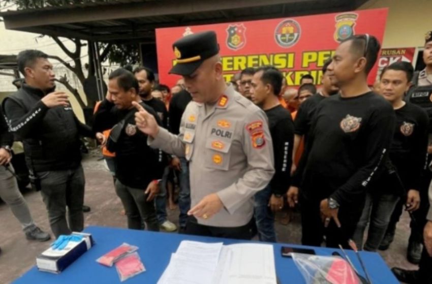 Tempo Sebulan, Polsek Medan Tembung Tangkap, 25 Tersangka Begal sampai Rayap Besi