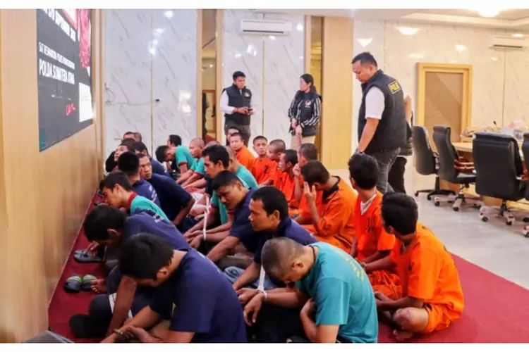 Polres Padang Sidimpuan Ringkus 53 Tersangka Narkoba