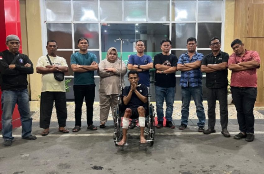 Tekab Polsek Medan Area Tembak Kakek Sang Residivis Pelaku Rayap Besi