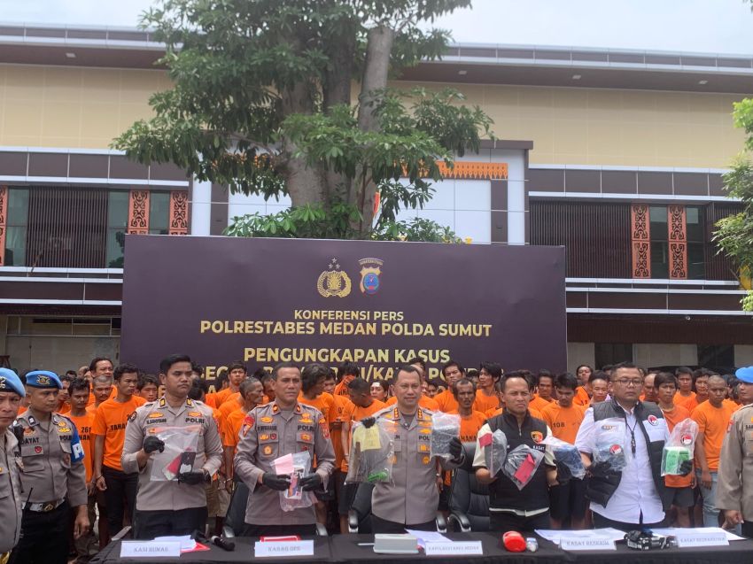 Gebrakan Kombes Jean Calvijn di Medan: 87 Tersangka Diringkus dalam Delapan Hari