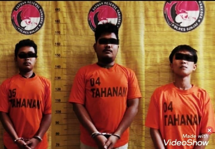 Siap Antarkan Pesanan Narkoba, Tiga Pemuda Diciduk Polisi