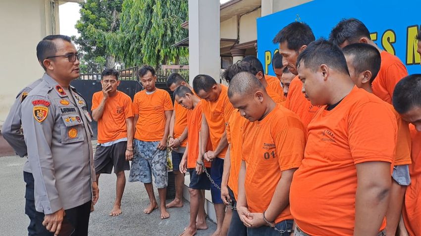 Polsek Sunggal Ungkap 18 Kasus Selama Oktober 2025, Curanmor Jadi Kasus Tertinggi