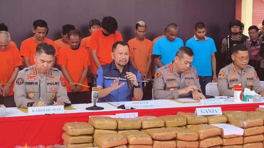 Polda Sumut Ungkap 862 Kasus Narkotika di 3 Wilayah, Selamatkan Jutaan Jiwa