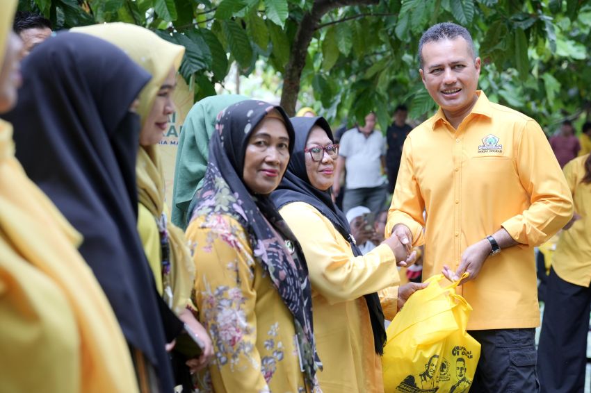 DPD Golkar Sumut Bagikan Puluhan Ribu Sembako