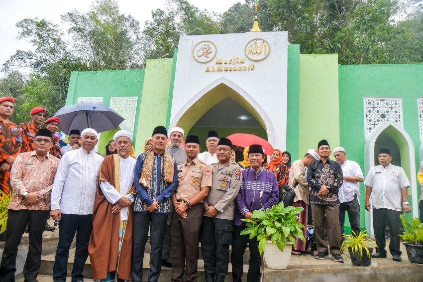 Yayasan Haji Anif Bangun 10 Masjid di Kabupaten Madina, Ijeck: Ini Berkat Allah
