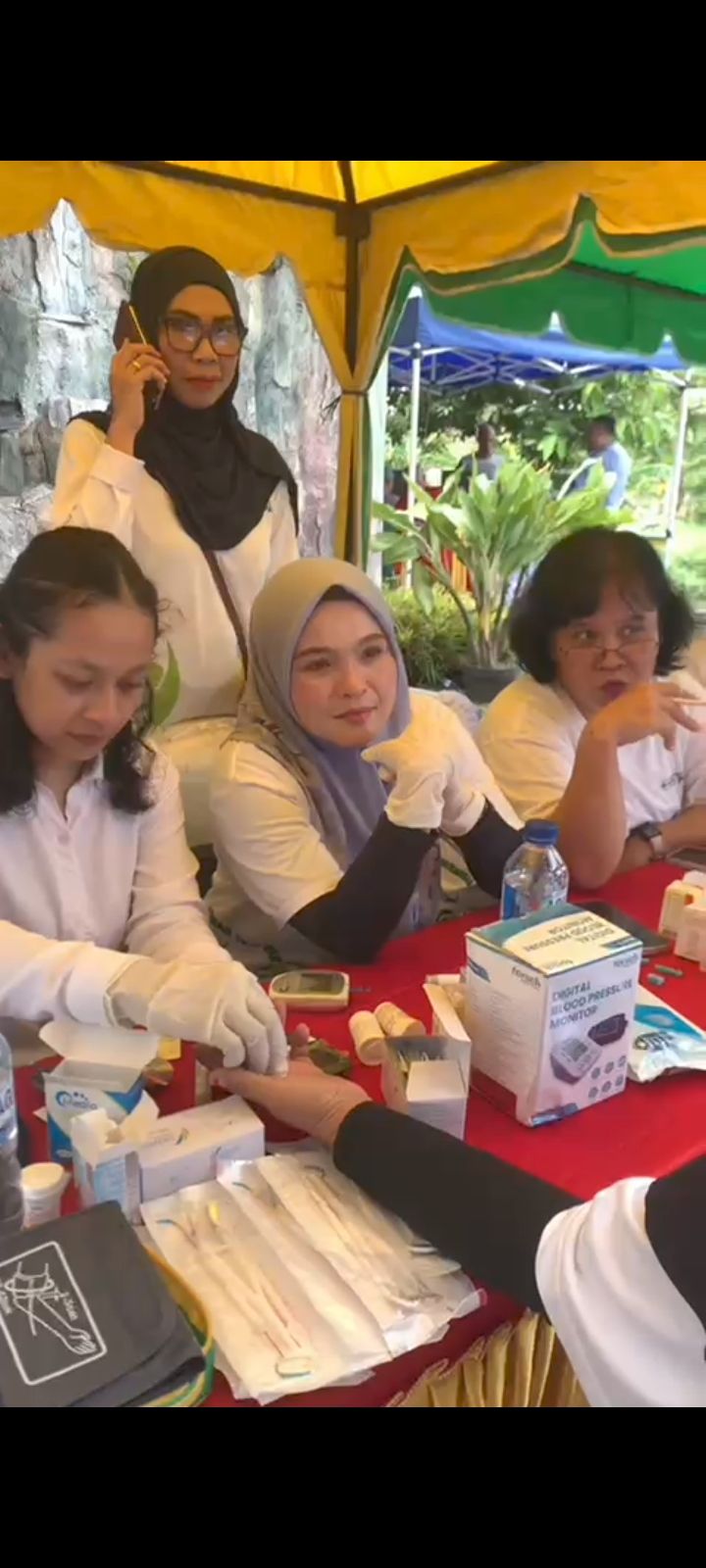 Warga Mabar Hilir Sambut Antusias Layanan Kesehatan Gratis di Acara Sapa Warga