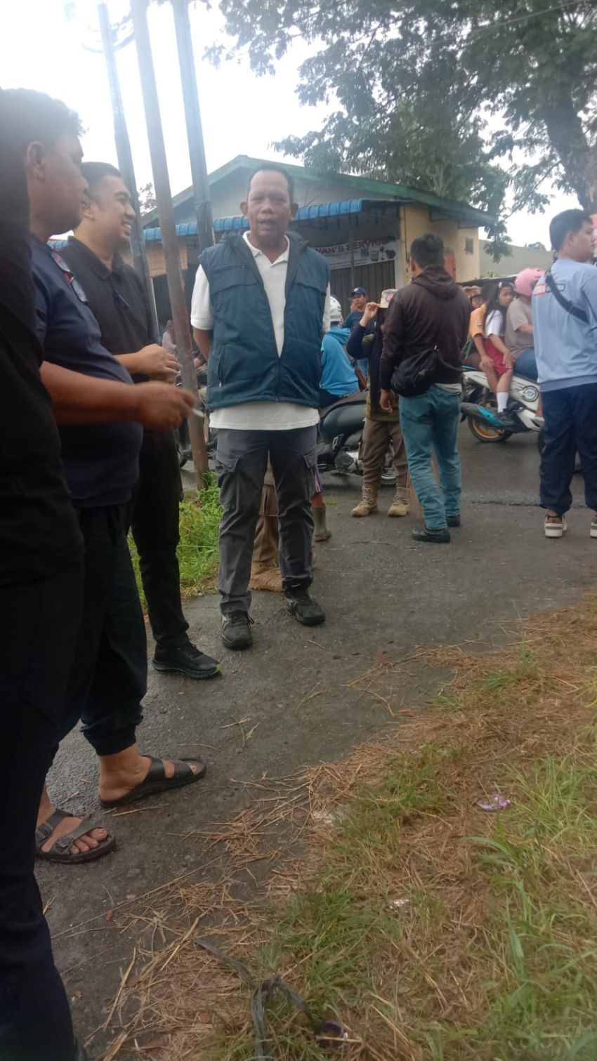 Genangan Air Warnai Acara Sapa Warga dan Gotong Royong Wali Kota Medan di Mabar Hilir